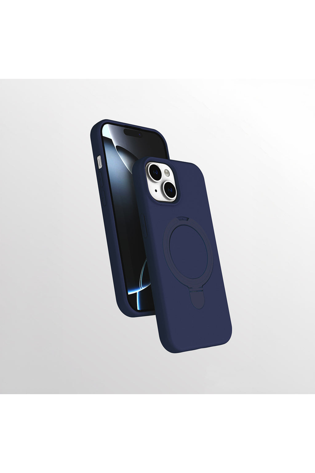 iPhone 13 Case with Magnetic Charging and Ring Stand - Samara Cover - GoSavvyNow