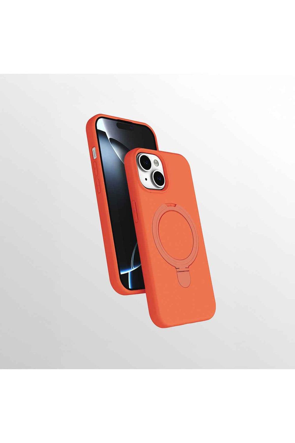 iPhone 13 Case with Magnetic Charging and Ring Stand - Samara Cover - GoSavvyNow