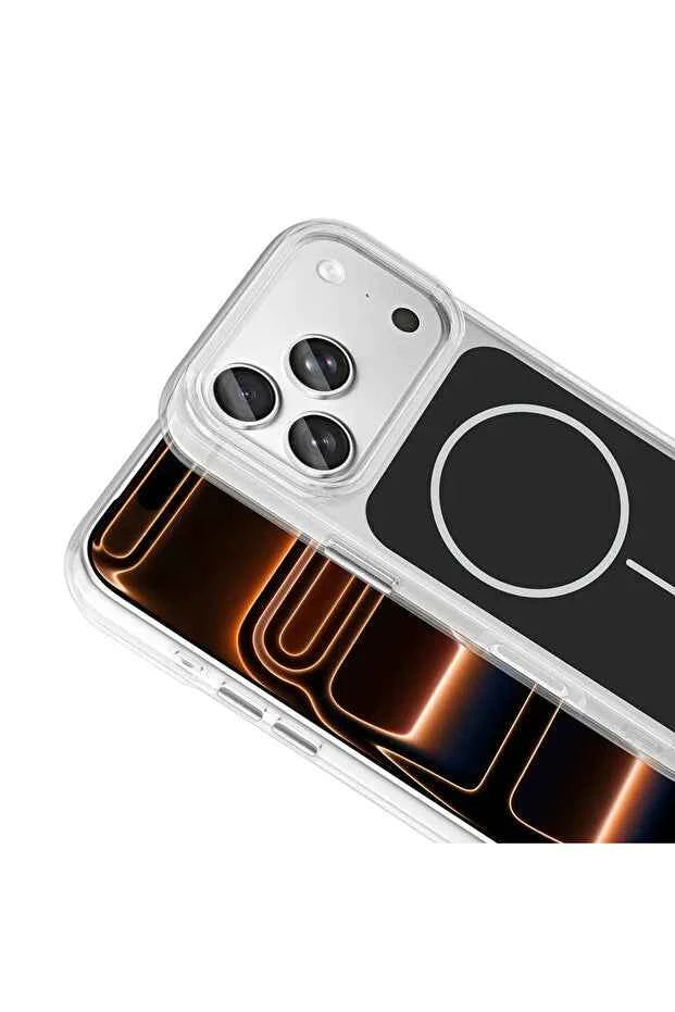 iPhone 17 Pro Max Magnetic Charging Case with Iconic Metal Buttons - GoSavvyNow