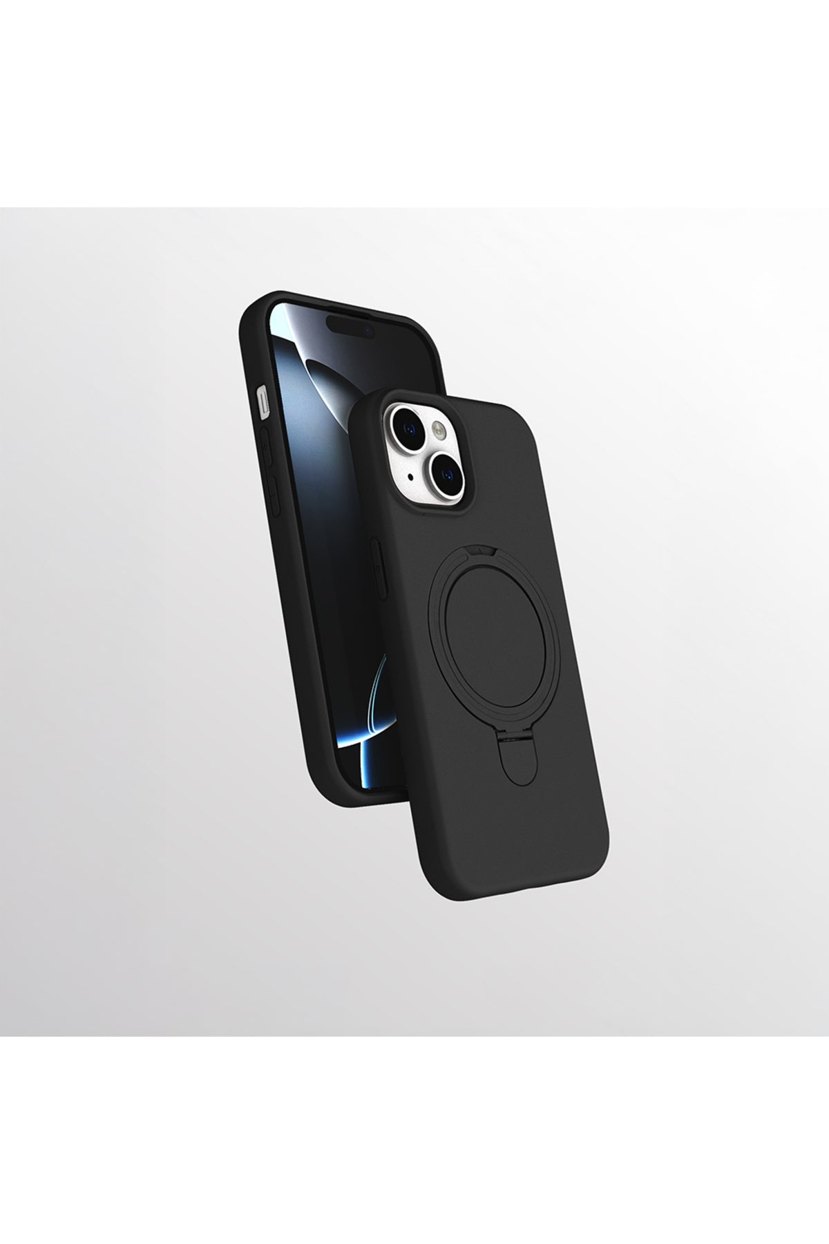 iPhone 13 Case with Magnetic Charging and Ring Stand - Samara Cover - GoSavvyNow