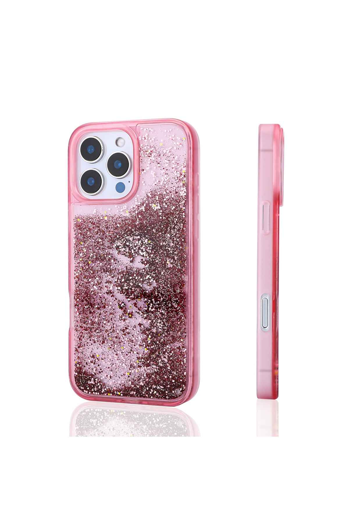 iPhone 16 Pro Max Case Liquid Glitter Keto Glitter Cover - GoSavvyNow