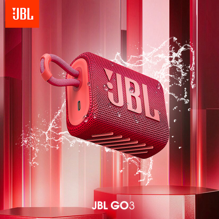 JBL GO 3 Waterproof Wireless Sport Bluetooth Stereo Speaker - GoSavvyNow
