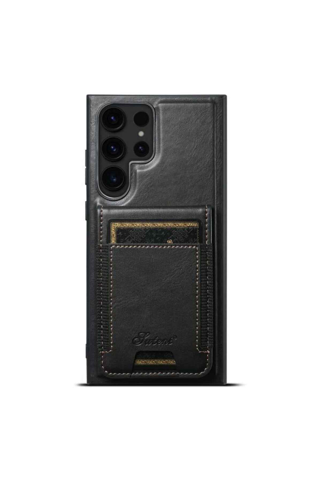 Samsung Galaxy S25 Ultra Case H17 2-in-1 Magnetic Cover Card Holder - GoSavvyNow