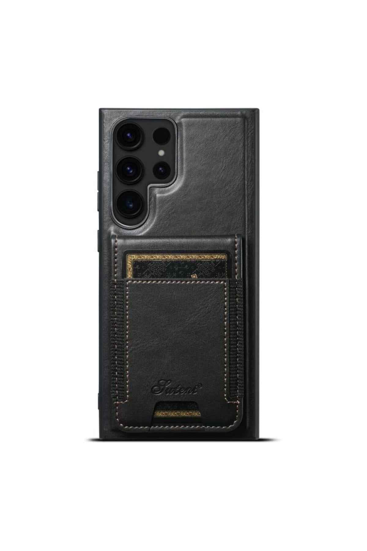 Samsung Galaxy S25 Ultra Case H17 2-in-1 Magnetic Cover Card Holder - GoSavvyNow