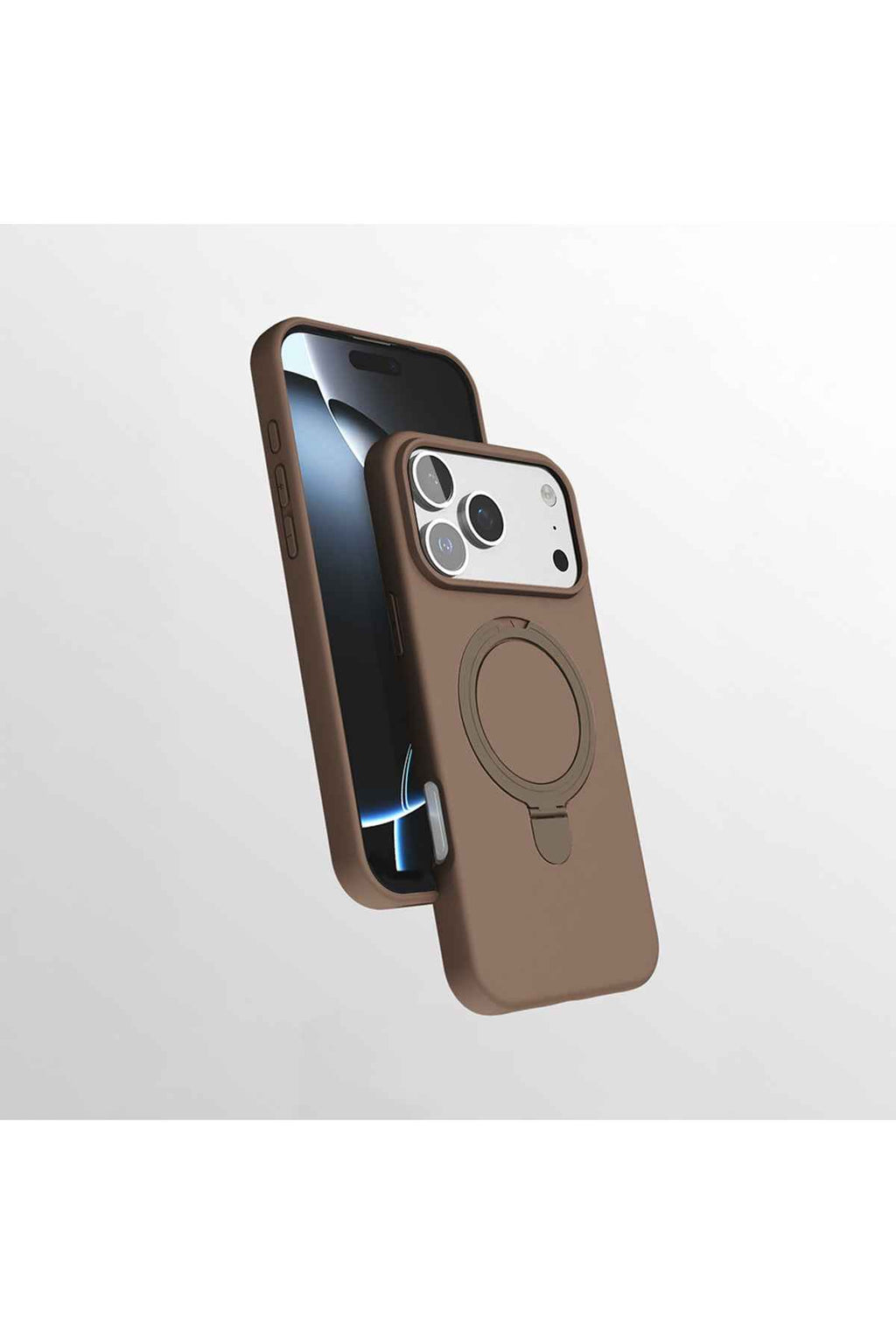 iPhone 17 Pro Max Case Magnetic Charging Ring Stand - Samara Cover - GoSavvyNow