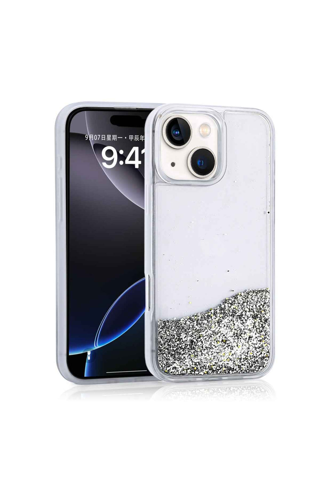 iPhone 13 Case Liquid Glitter Keto Glitter Cover - GoSavvyNow