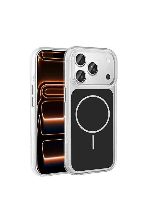 iPhone 17 Pro Max Magnetic Charging Case with Iconic Metal Buttons - GoSavvyNow