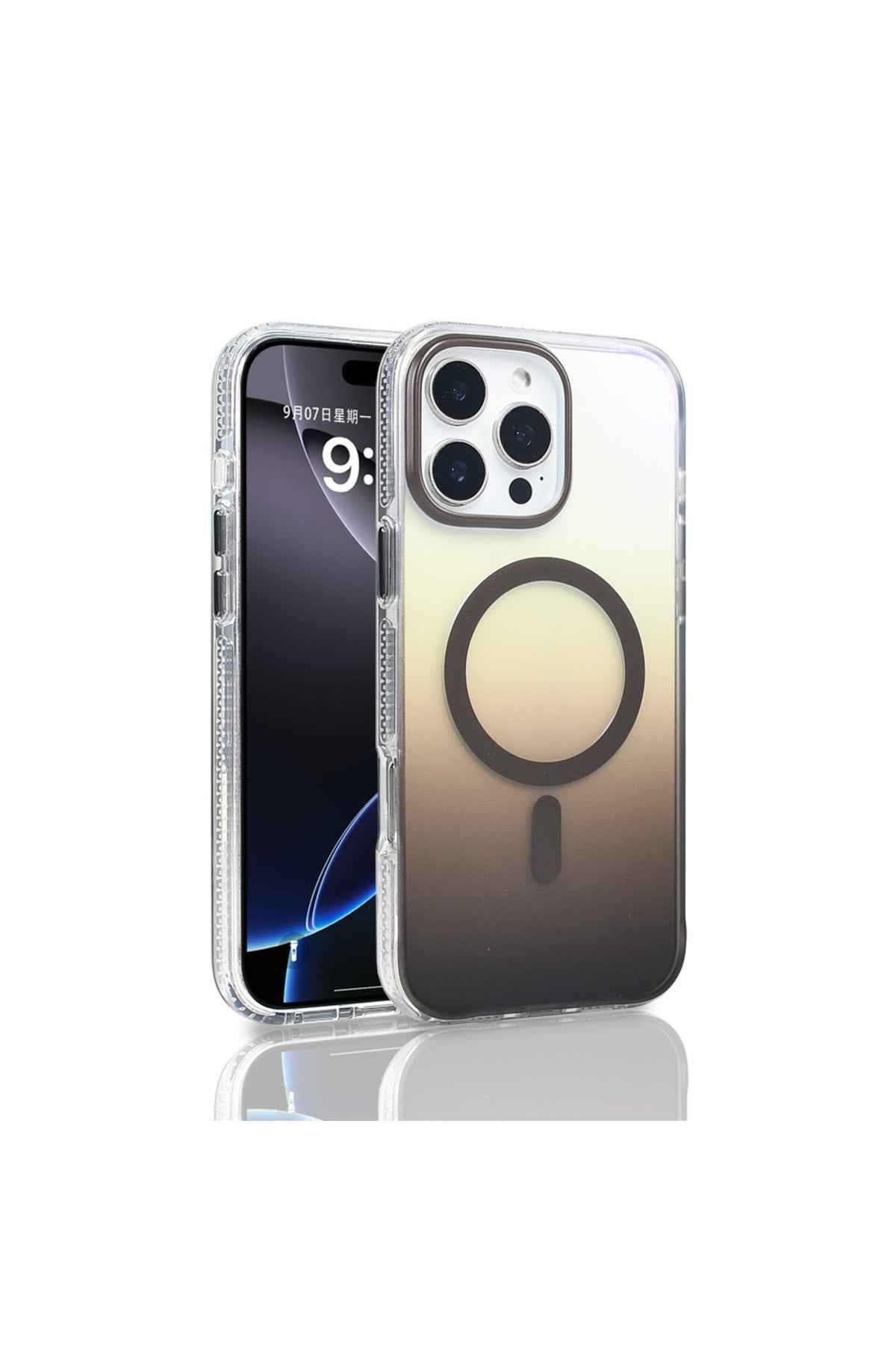 iPhone 16 Pro Max Case Rainbow Taurus Magnetic Charging Cover - GoSavvyNow