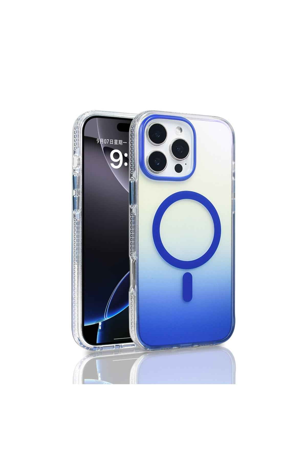 iPhone 16 Pro Max Case Rainbow Taurus Magnetic Charging Cover - GoSavvyNow