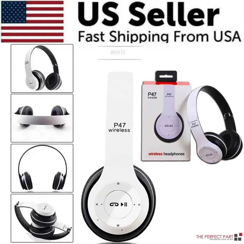 Premium Wireless Bluetooth 5.0 Over-Ear Headphones
