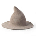 Hand-Painted Wool Witch Hat – Halloween