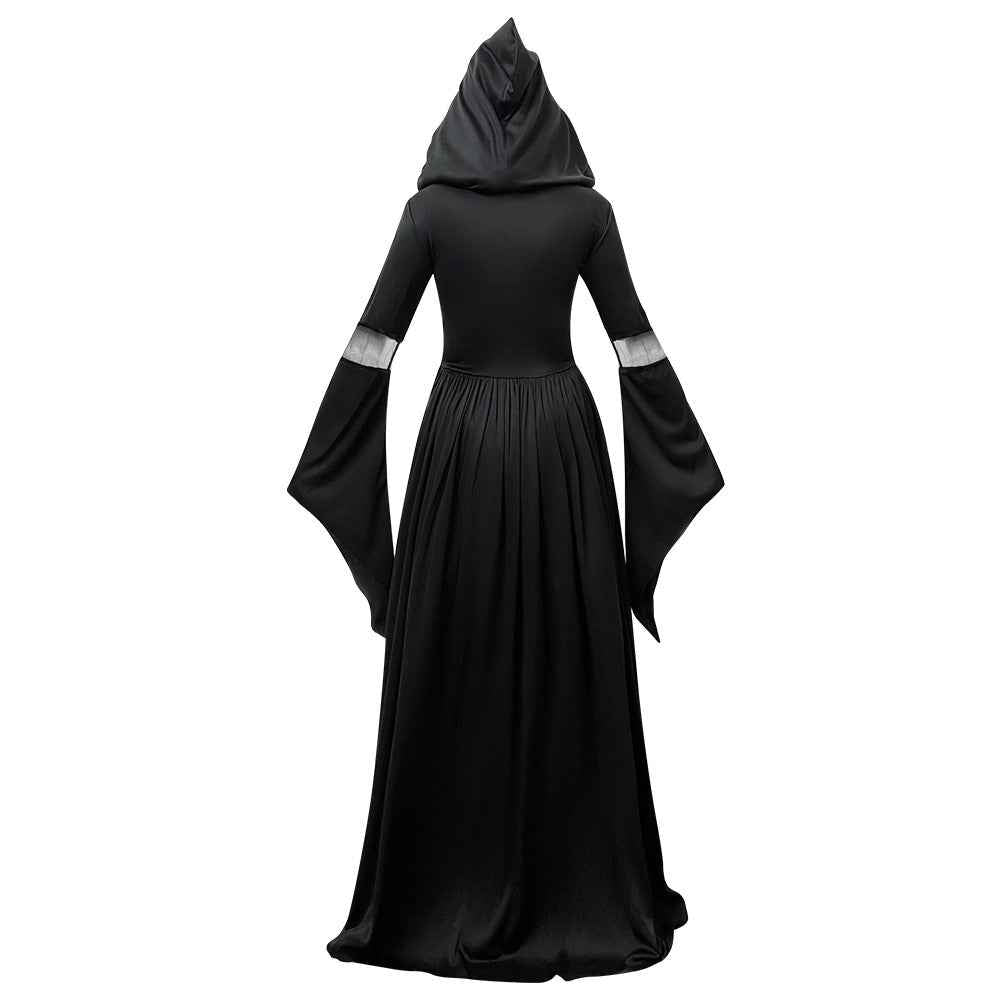 Women's Halloween Witch Dress With Hood