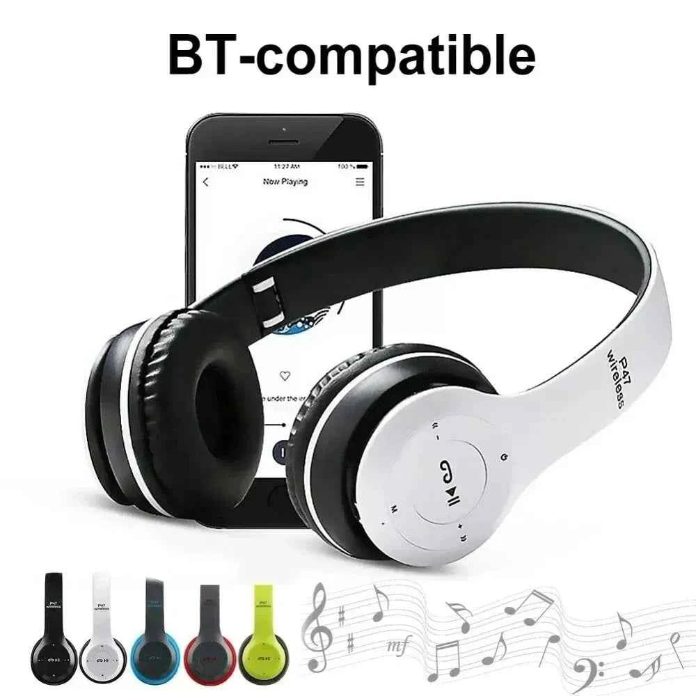 Premium Wireless Bluetooth 5.0 Over-Ear Headphones
