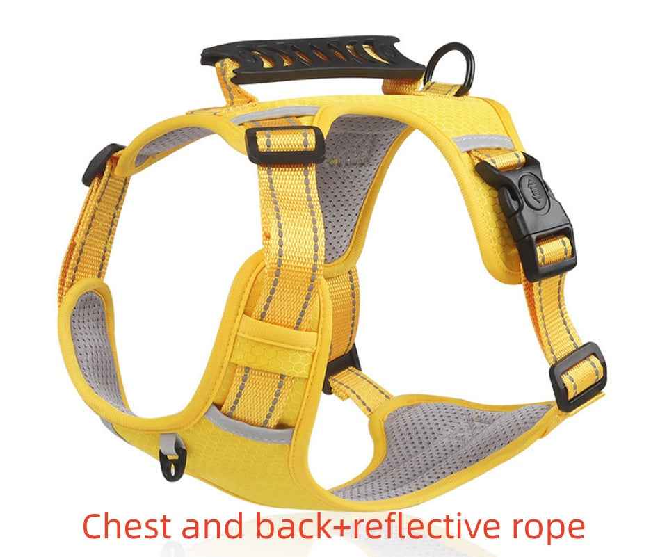 No-Pull Dog Harness – Breathable Reflective Vest