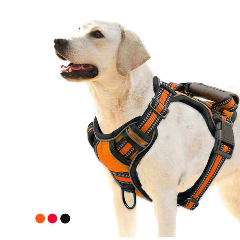 No-Pull Dog Harness – Breathable Reflective Vest