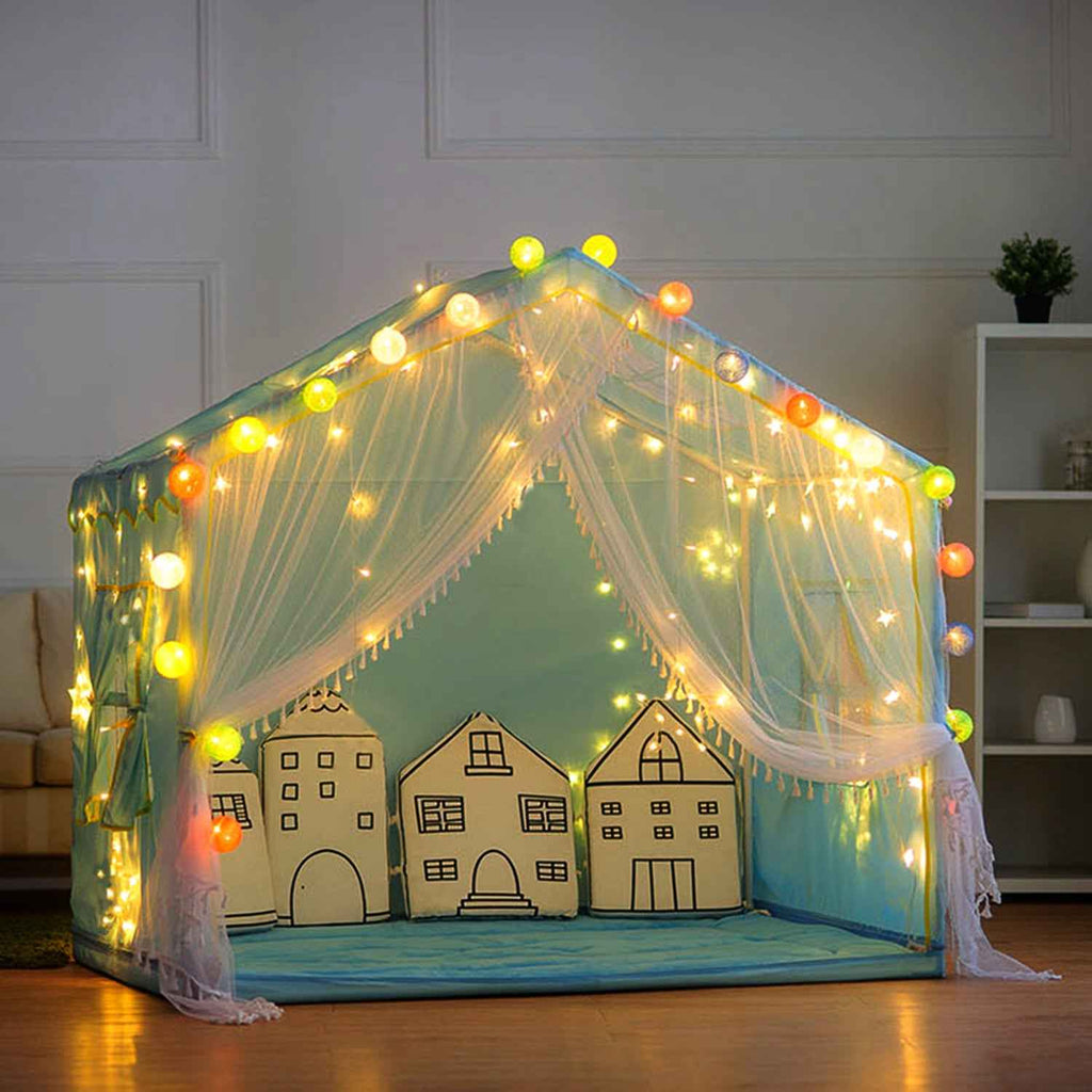 300 LED String Curtain Light – 3m, 8 Modes, Remote, IP44