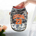 Dog Basketball Jersey - Summerwear for Active Pets