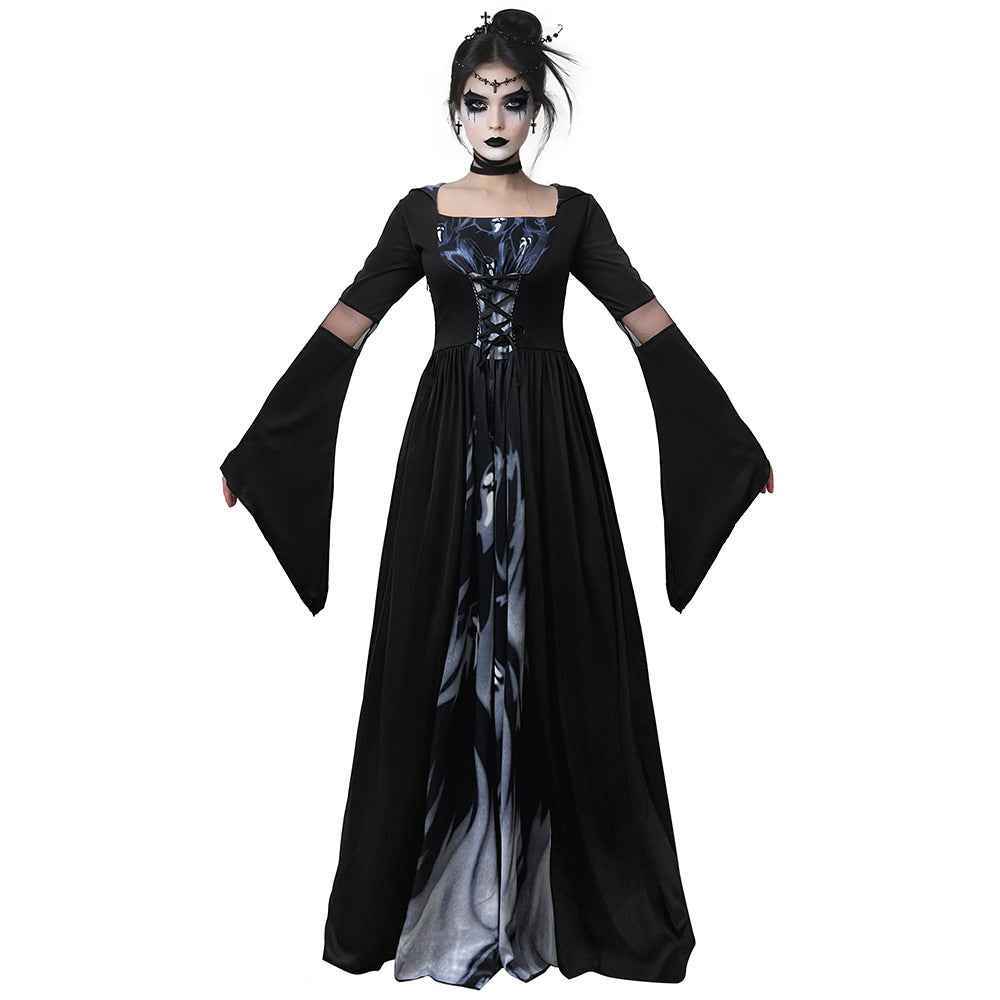 Witch Costume with Hood for Women