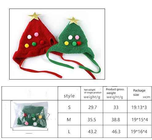 Christmas Tree Hat – Pet