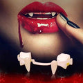 Retractable Vampire Fangs – Reusable Costume Teeth