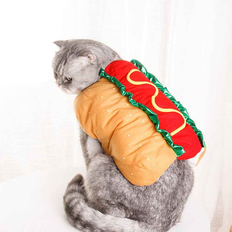 Hot Dog Sandwich Costume – Funny Dog & Cat Outfit