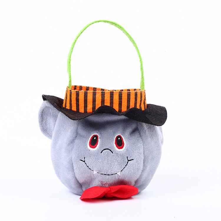 Halloween Candy Bag – Pumpkin Print Trick-or-Treat Tote