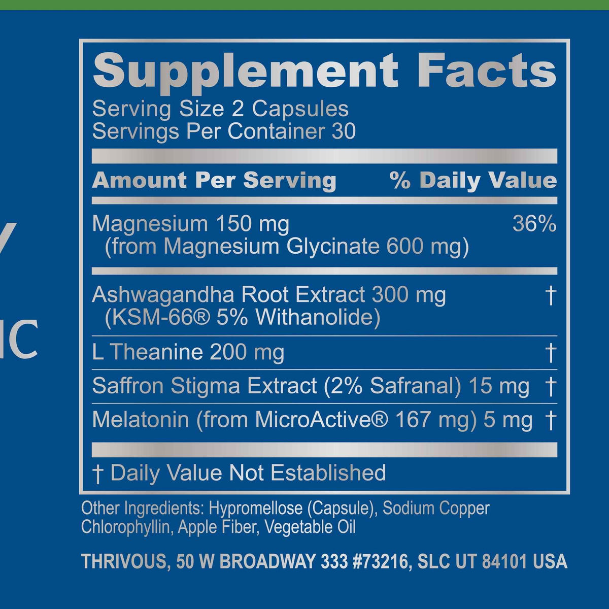 Serenity Nightly Nootropic - GoSavvyNow
