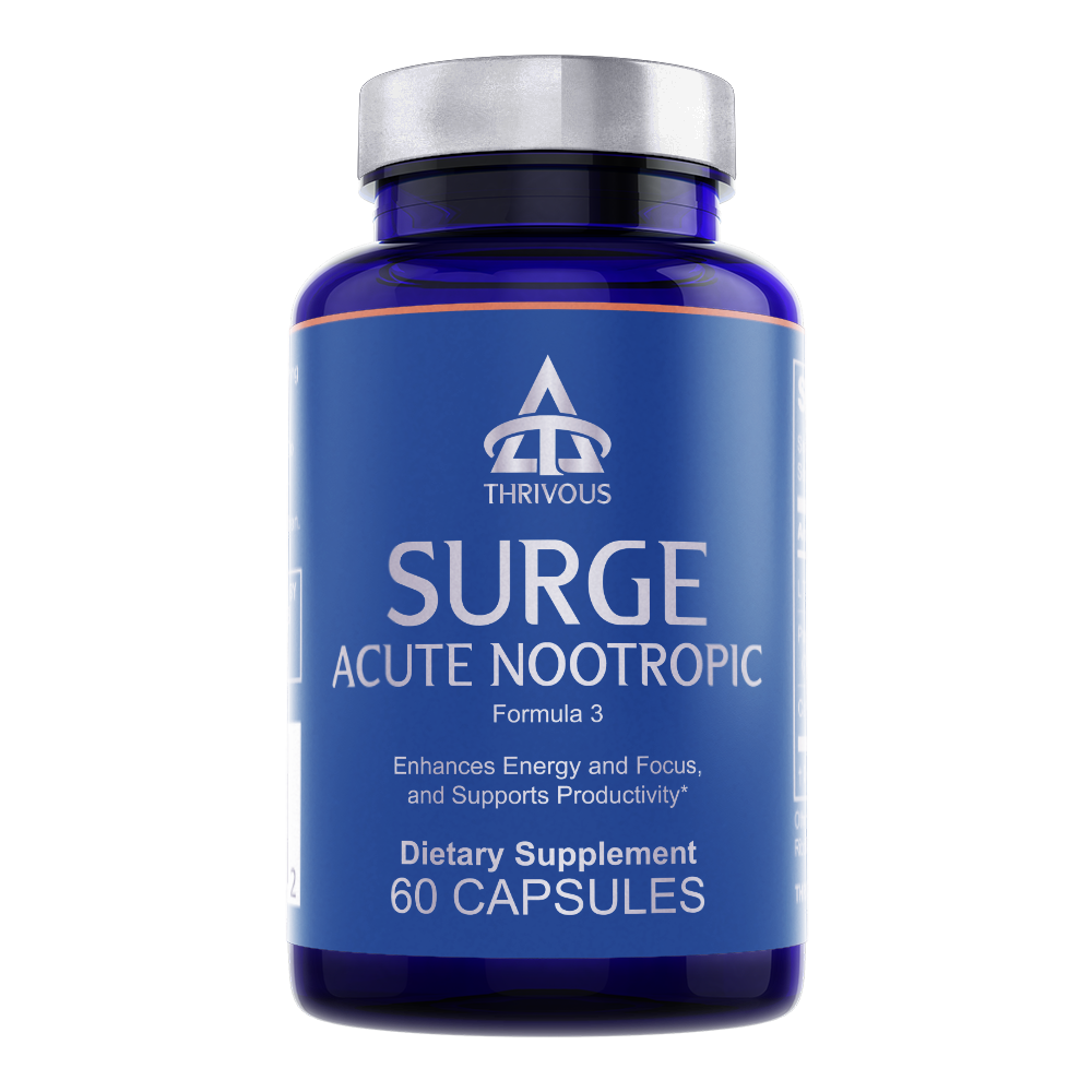 Surge Acute Nootropic - GoSavvyNow
